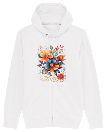 Flori boho 9 White