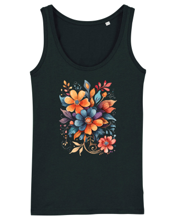 Flori boho 9 Black