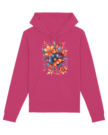 Flori boho 9 Raspberry