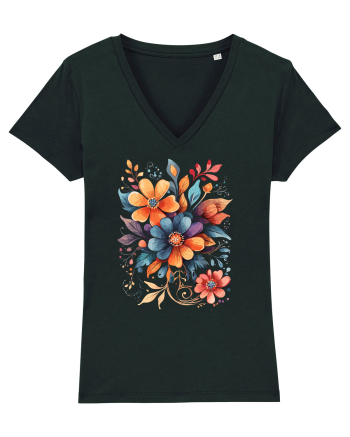 Flori boho 9 Black