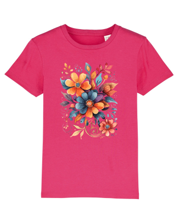 Flori boho 9 Raspberry