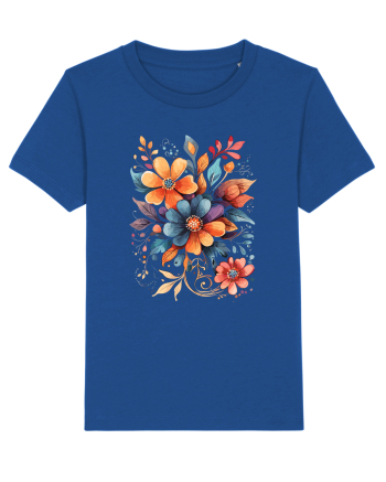 Flori boho 9 Majorelle Blue
