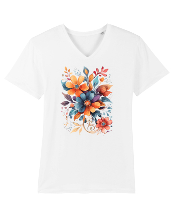 Flori boho 9 White