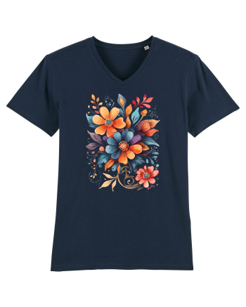 Flori boho 9 French Navy