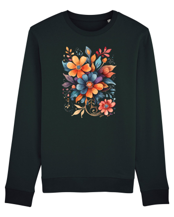 Flori boho 9 Black