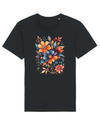 Flori boho 9 Black