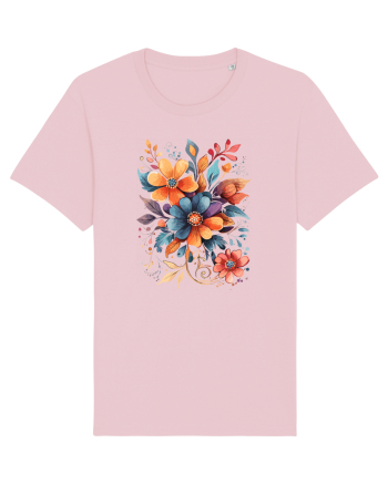 Flori boho 9 Cotton Pink