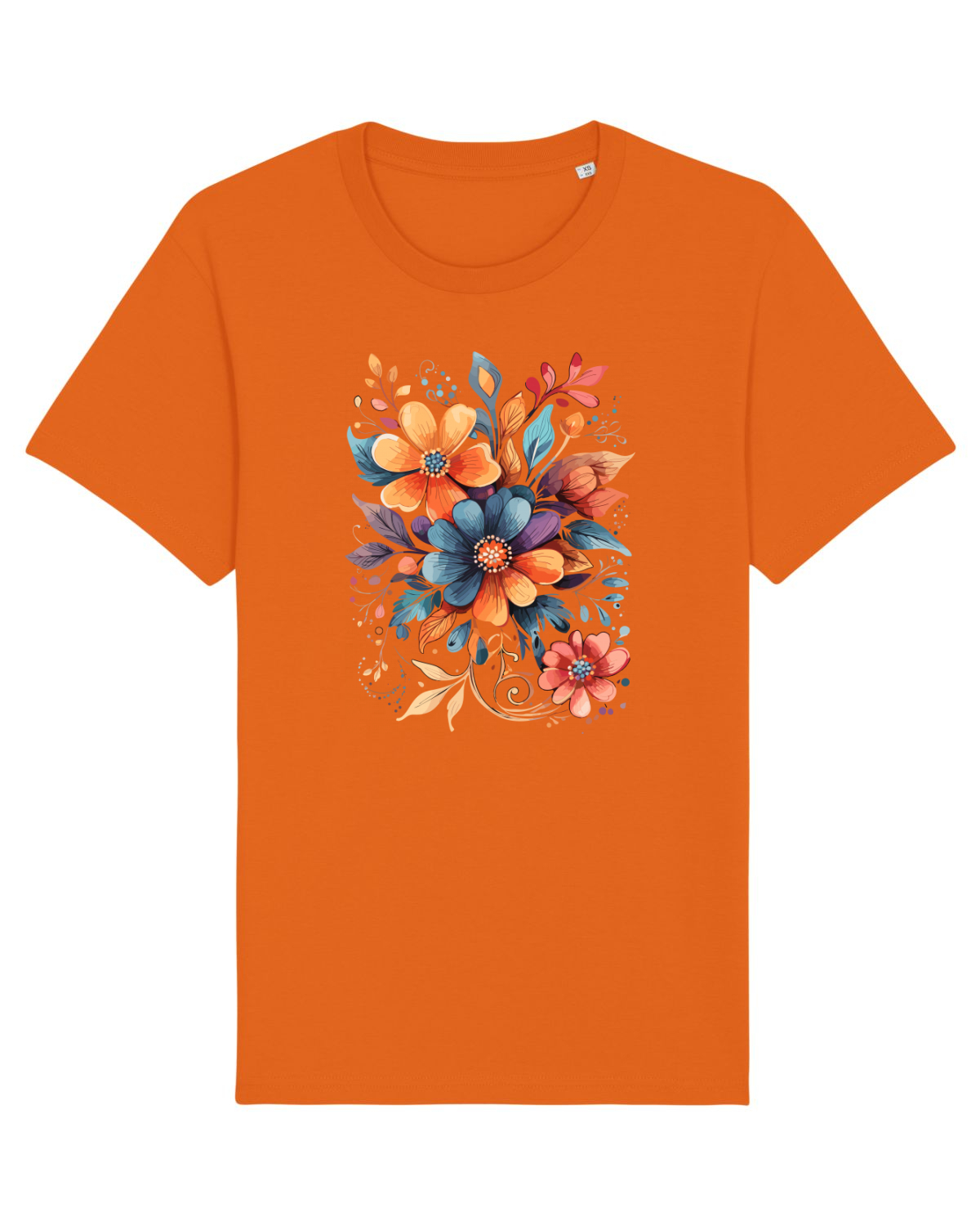 Tricou mânecă scurtă Unisex Rocker Bright Orange