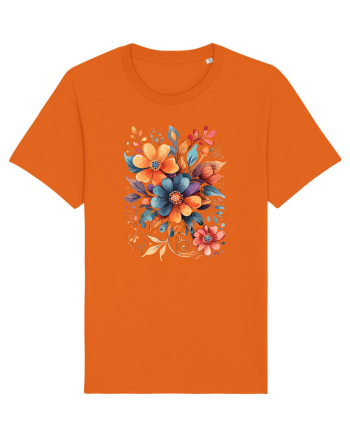 Flori boho 9 Bright Orange