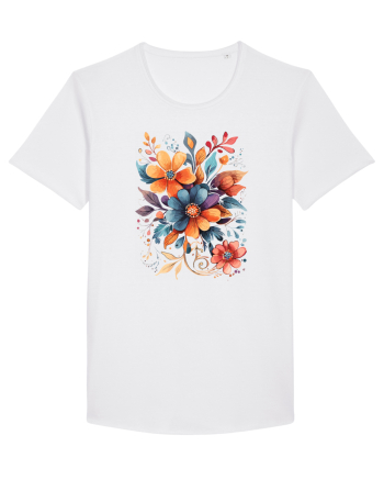 Flori boho 9 White