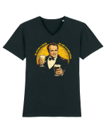 Iti voi face o oferta pe care n-o poti refuza - Godfather Tricou mânecă scurtă guler V Bărbat Presenter