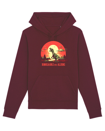 DINOZAURI vs EXTRATERESTRI / DINOSAURS vs ALIENS Burgundy