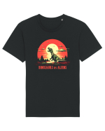 DINOZAURI vs EXTRATERESTRI / DINOSAURS vs ALIENS Tricou mânecă scurtă Unisex Rocker