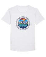 The best view Tricou mânecă scurtă guler larg Bărbat Skater