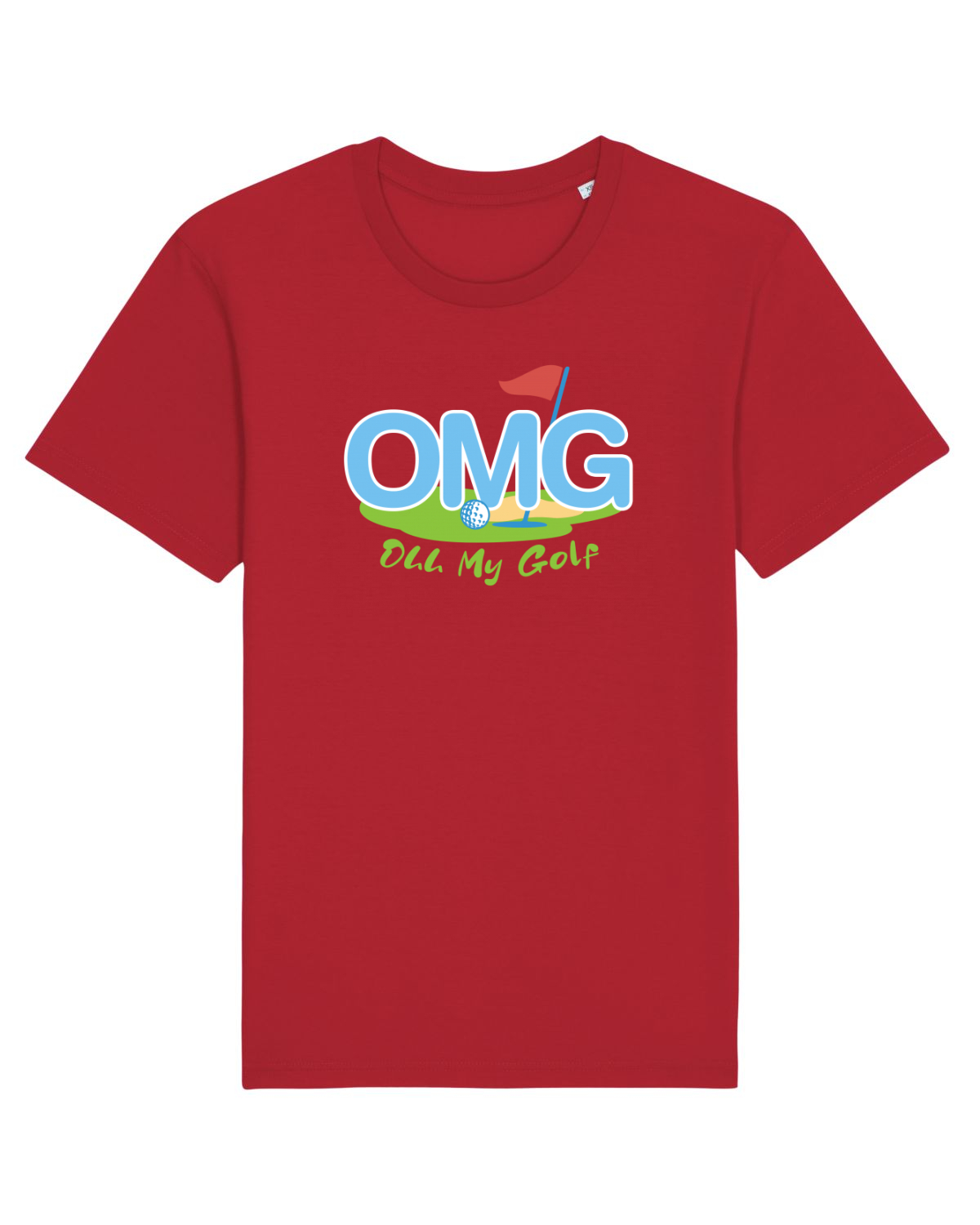 Tricou mânecă scurtă Unisex Rocker Red