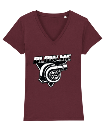 Blow me! Burgundy