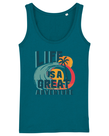 Life Is A Great Adventure Summer Ocean Depth