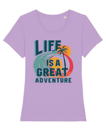 Life Is A Great Adventure Summer Lavender Dawn