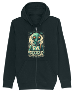 Ew People Alien Steampunk Style Hanorac cu fermoar Unisex Connector