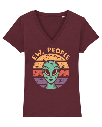 Ew People Retro Sunset Burgundy