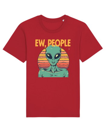 Ew People Retro Sunset Red