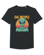 Ew People Retro Sunset Tricou mânecă scurtă guler larg Bărbat Skater