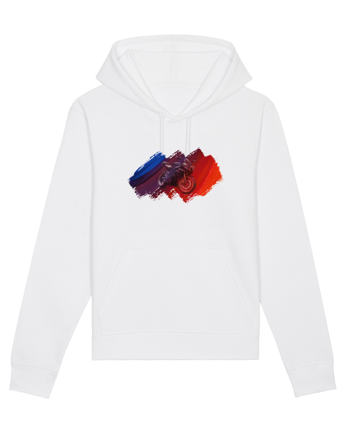 Hanorac Unisex Drummer White