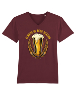 pt iubitorii de bere - Always in beer season Tricou mânecă scurtă guler V Bărbat Presenter