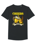 pt iubitorii de bere - Cheers and beers Tricou mânecă scurtă guler larg Bărbat Skater