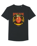 pt iubitorii de bere - Homemade Brewed Tricou mânecă scurtă guler larg Bărbat Skater