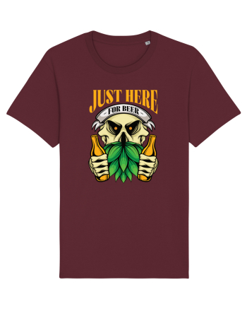 pt iubitorii de bere - Just Here for Beer Burgundy