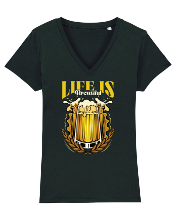 pt iubitorii de bere - Life is Brewtiful v2 Black
