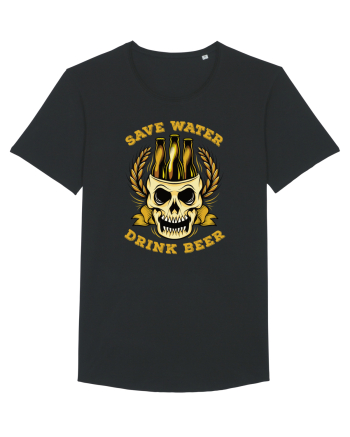 pt iubitorii de bere - Save Water Drink Beer v2 Black