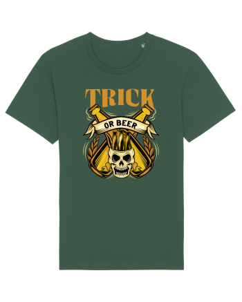 pt iubitorii de bere - Trick or Beer Bottle Green