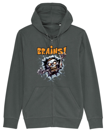 cu desene de Halloween - Brains! Anthracite