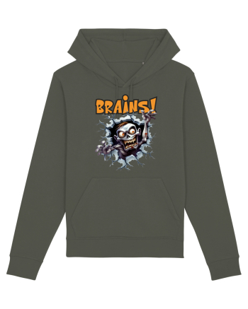 cu desene de Halloween - Brains! Khaki