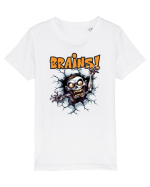 cu desene de Halloween - Brains! Tricou mânecă scurtă  Copii Mini Creator