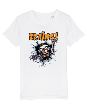 cu desene de Halloween - Brains! White
