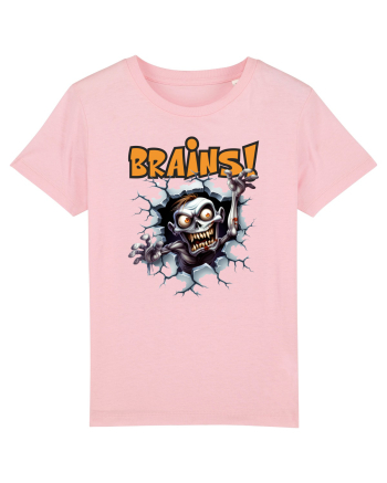 cu desene de Halloween - Brains! Cotton Pink