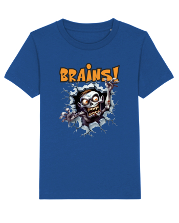 cu desene de Halloween - Brains! Majorelle Blue