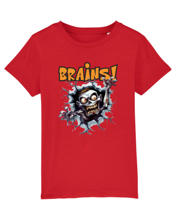 cu desene de Halloween - Brains! Red