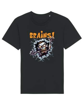 cu desene de Halloween - Brains! Black