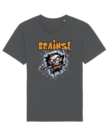 cu desene de Halloween - Brains! Anthracite