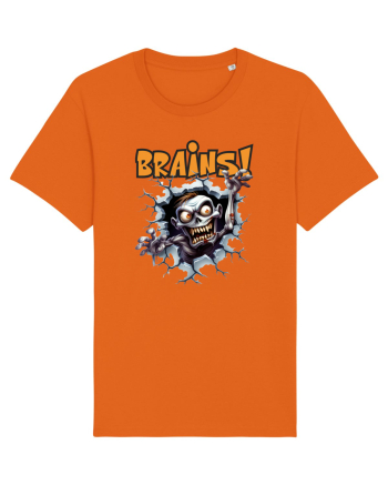 cu desene de Halloween - Brains! Bright Orange