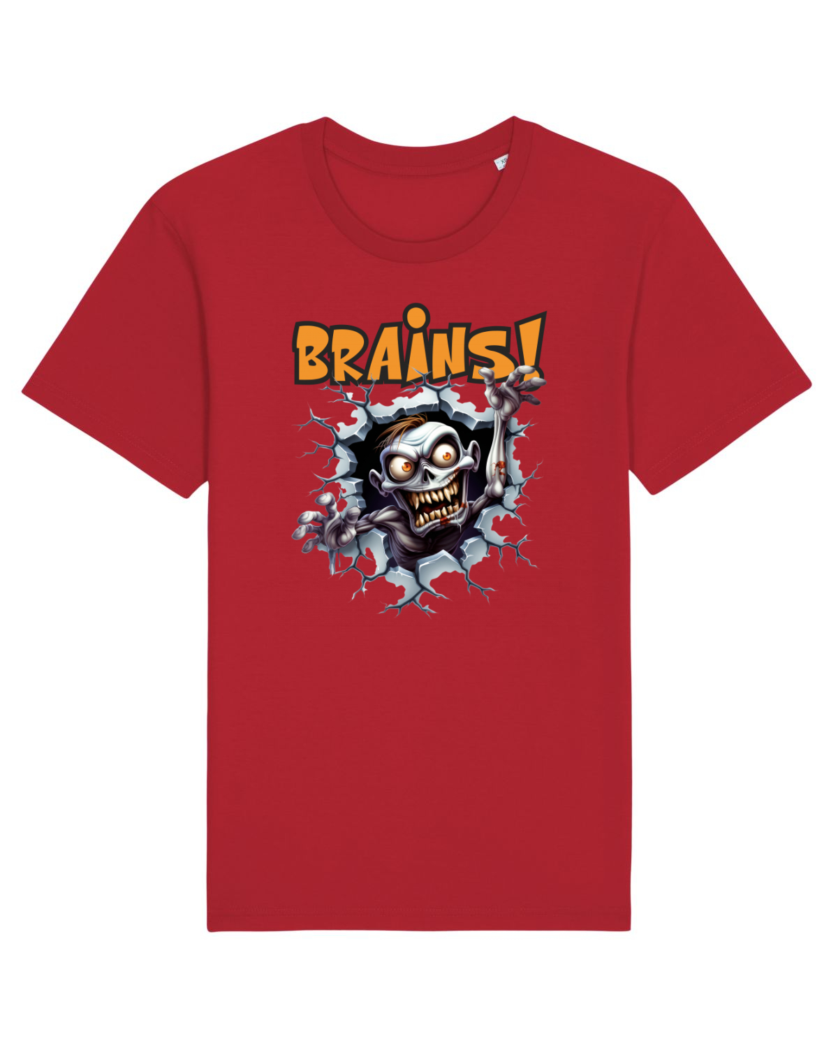 Tricou mânecă scurtă Unisex Rocker Red
