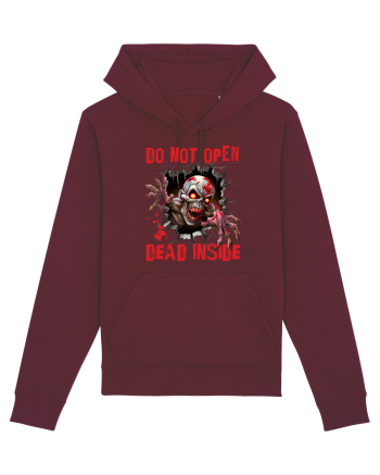cu desene de Halloween - Do not open - Dead inside Burgundy