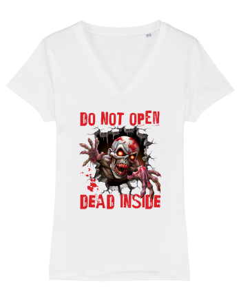 cu desene de Halloween - Do not open - Dead inside White