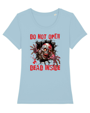 cu desene de Halloween - Do not open - Dead inside Sky Blue