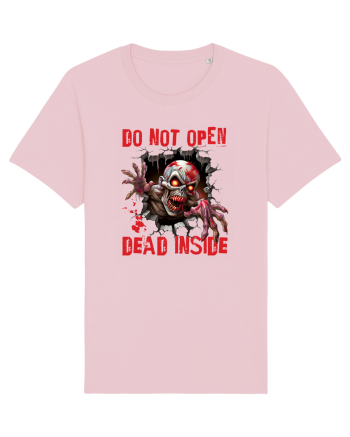 cu desene de Halloween - Do not open - Dead inside Cotton Pink