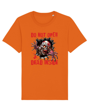 cu desene de Halloween - Do not open - Dead inside Bright Orange